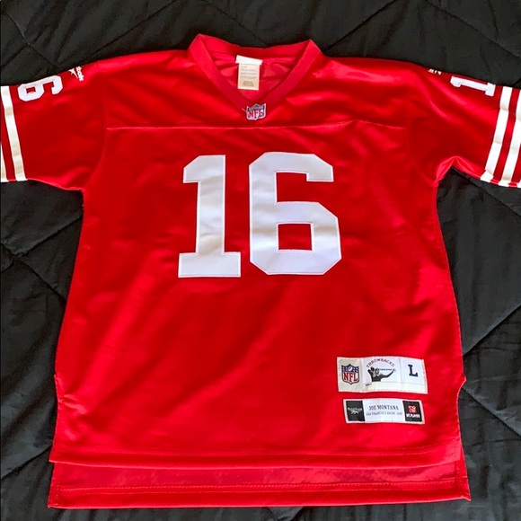 Throwback joe montana jersey Clearance